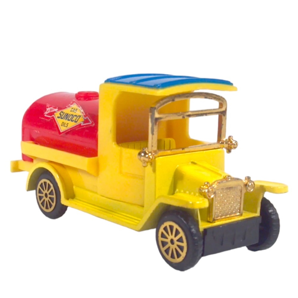 Ford Model T Sunoco Oil Gas Petrol Tanker Truck 4.5" Diecast Scale Model